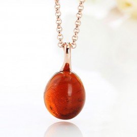 Pomellato Fake Nudo Earrings in Rose Gold with Green Quartz and Diamonds